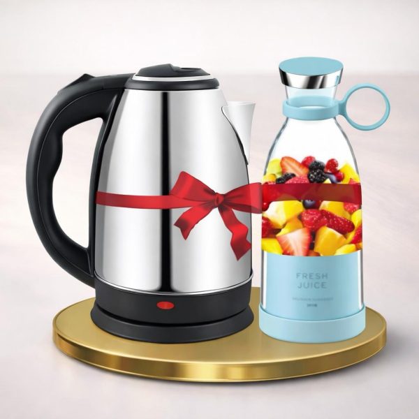 ELECTRIC KETTLE+ BOTTLE JUICER COMВО