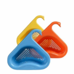 Digitalwear Multipurpose Plastic Kitchen Sink Corner Dish Rack