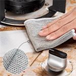 Dishwashing Rags – Non-Scratch Stainless Steel Scrubbers