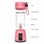 Portable Electric Juicer Blender 380ml