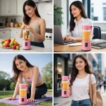 Portable Electric Juicer Blender 380ml