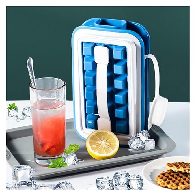 Qeeig Spill Ice Cube Tray Freezer Moulds