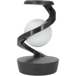 Floating Rotating Led Light | Spiral Table Lamp with Wireless Charger & Hand Sensor Control | Perfect for Bedroom, Living Room, Party & Housewarming Gift (Multi)