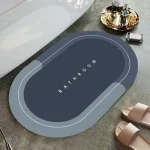 Quick-Dry Anti-Slip Bathroom Mat