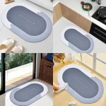 Quick-Dry Anti-Slip Bathroom Mat