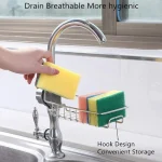 Stainless Steel Sink Faucet Shelf