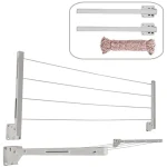Qeeig Wall Mounted Cloth Drying Stand