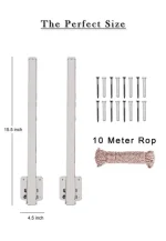 Qeeig Wall Mounted Cloth Drying Stand