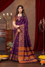 WOMEN PREMIUM TRADITIONAL LITCHI KOTA SAREE IN LIGHT WEIGHT AND SOFT FABRIC SAREE